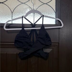 PINK Victoria's Secret Black Strappy Bralette